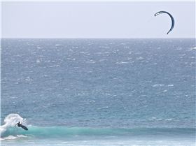 Kitesurfing