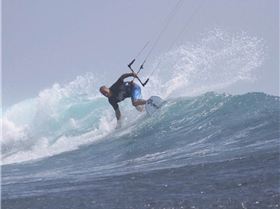 Kitesurfing
