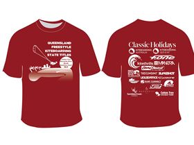 Qld Freestyle Kite Boarding Competition promo T