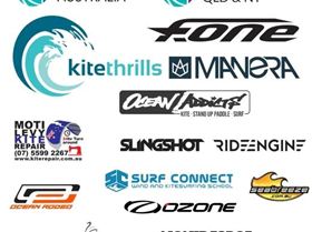 Qld Freestyle Kite Boarding Competition promo sponsors