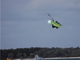 Kitesurfing