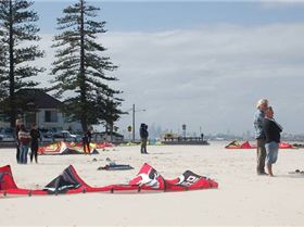 Kitesurfing