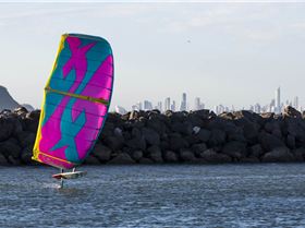 Here is a good Kite Foil lesson From Thierry in 13kts with an F-ONE Bandit 2018 6m at Currumbin QLD