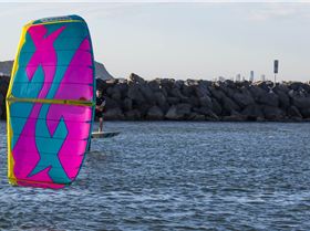 Here is a good Kite Foil lesson From Thierry in 13kts with an F-ONE Bandit 2018 6m at Currumbin QLD