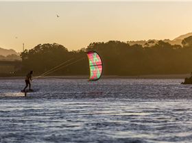Here is a good Kite Foil lesson From Thierry in 13kts with an F-ONE Bandit 2018 6m at Currumbin QLD
