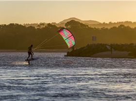 Here is a good Kite Foil lesson From Thierry in 13kts with an F-ONE Bandit 2018 6m at Currumbin QLD