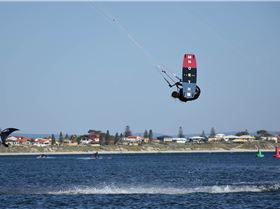 Kitesurfing