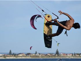 Kitesurfing
