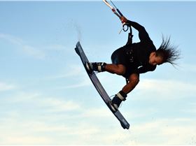 Kitesurfing