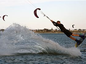 Kitesurfing