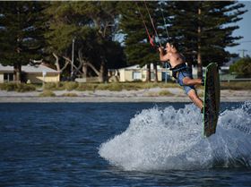 Kitesurfing