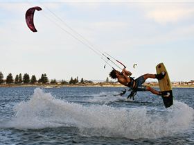 Kitesurfing