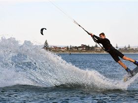 Kitesurfing