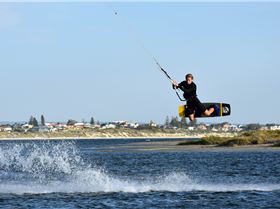 Kitesurfing