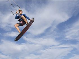 Kitesurfing