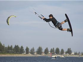 Kitesurfing