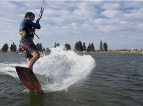 Kitesurfing