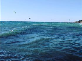 Kitesurfing