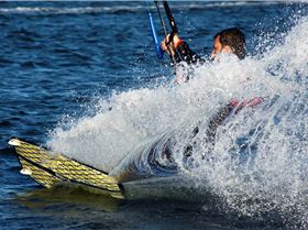 Kitesurfing