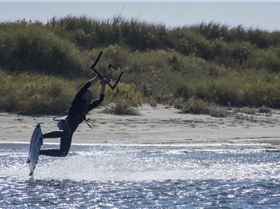 Kitesurfing