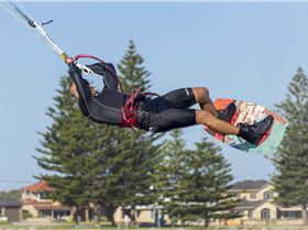 Kitesurfing