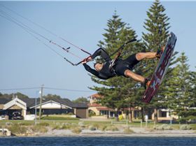Kitesurfing