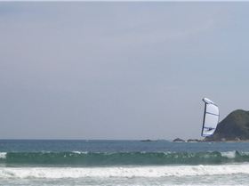 kiteboarding in China 