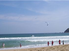 kiteboarding in China 