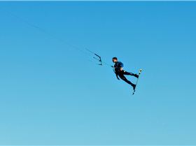 Kitesurfing