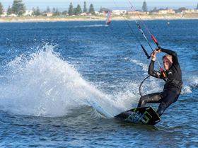 Kitesurfing
