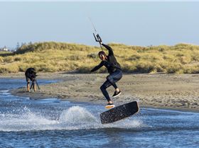 Kitesurfing