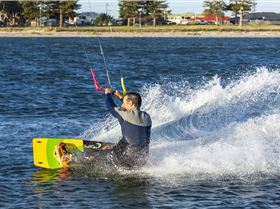 Kitesurfing
