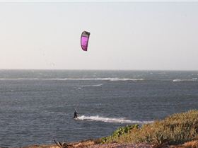 Kitesurfing