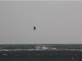 Kitesurfing