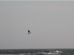 Kitesurfing