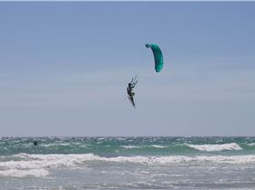 Kitesurfing