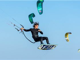 Kitesurfing