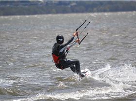 Kitesurfing