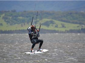 Kitesurfing