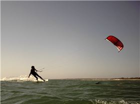 Kitesurfing