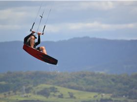 Kitesurfing