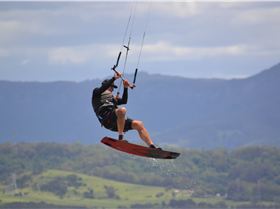 Kitesurfing