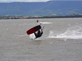 Kitesurfing