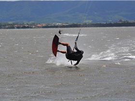 Kitesurfing