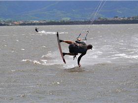 Kitesurfing