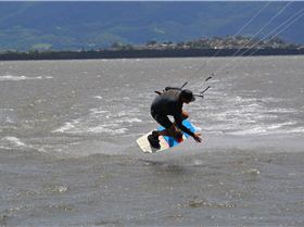 Kitesurfing