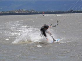 Kitesurfing