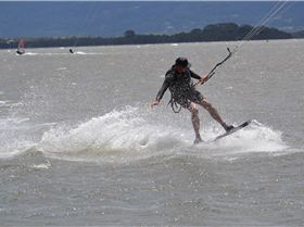 Kitesurfing