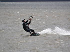 Kitesurfing