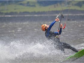Kitesurfing